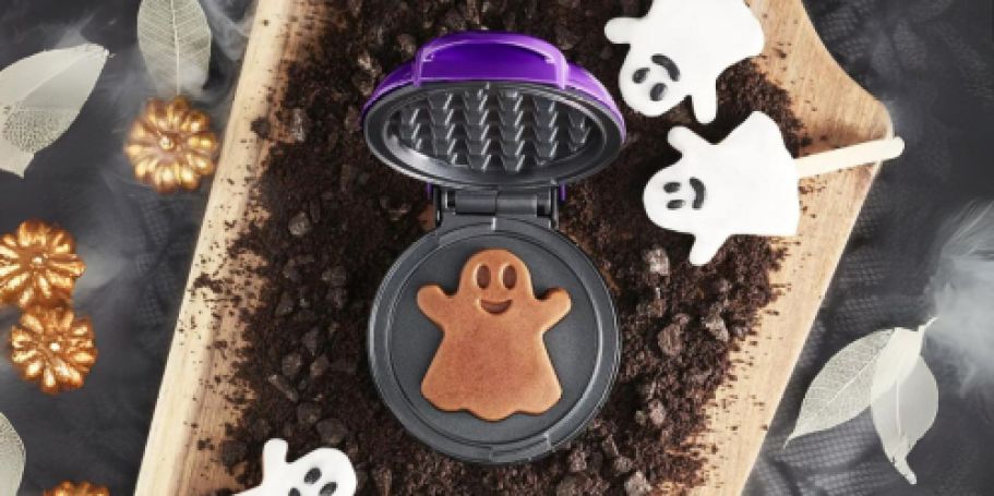 Dash Mini Ghost Waffle Maker from $5.99 on Kohls.com (Regularly $20)