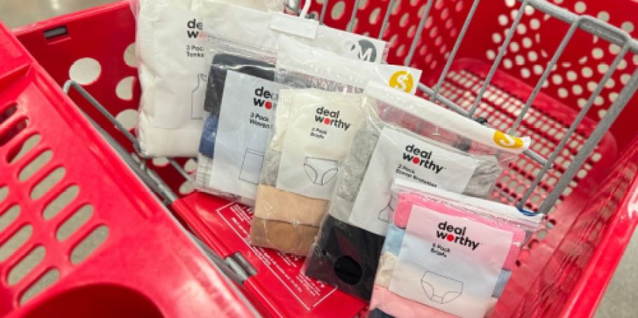 *NEW* Dealworthy Underwear & Sock Multipacks ONLY $5 at Target