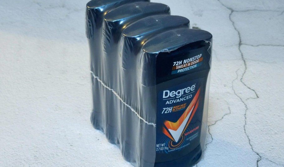 Degree Men’s Deodorant 4-Pack Just $8.82 Shipped on Amazon (Reg. $20)