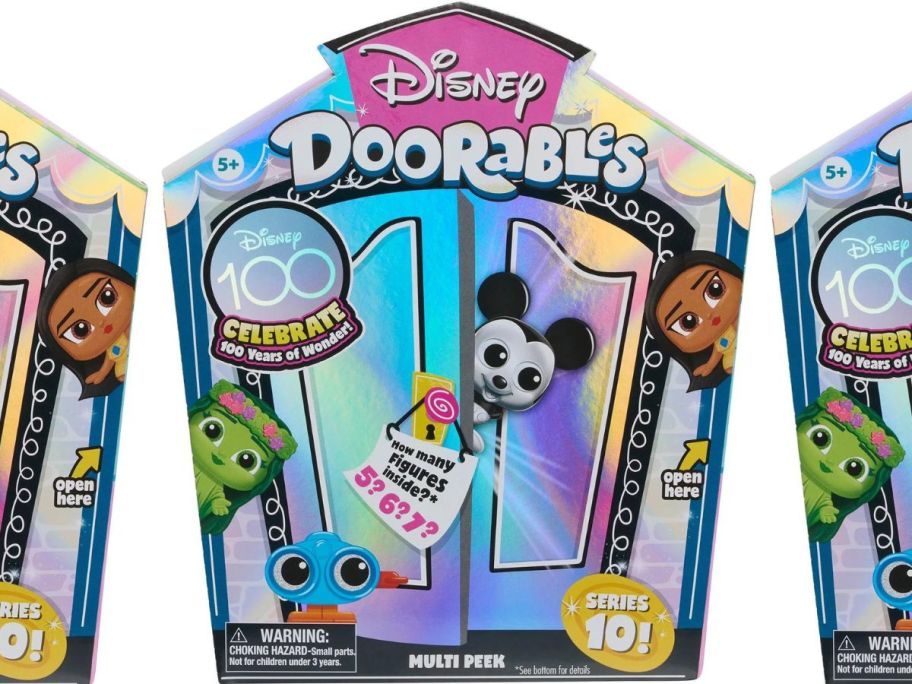 Stock images of Disney Doorables Sets