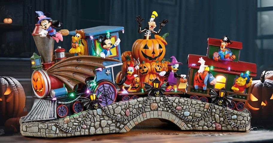 Disney Halloween Train on table