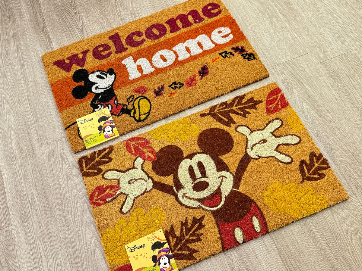 Kohl’s Doormats from $11.89 (Regularly $20) | Includes Fall Prints, Disney, & More