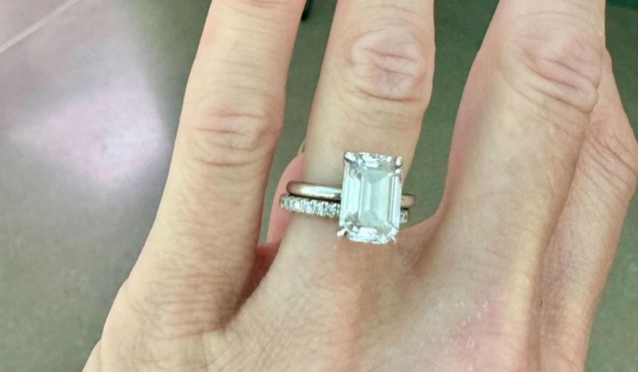 Amazon Wedding Rings from $27.99 | They Look Like Real Diamonds for ...