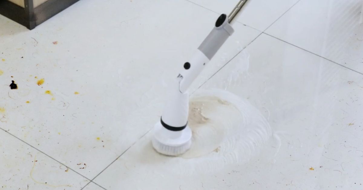 Cordless Electric Spin Scrubber w/ FOUR Brush Heads Only $22.99 on Walmart.com (Reg. $90)
