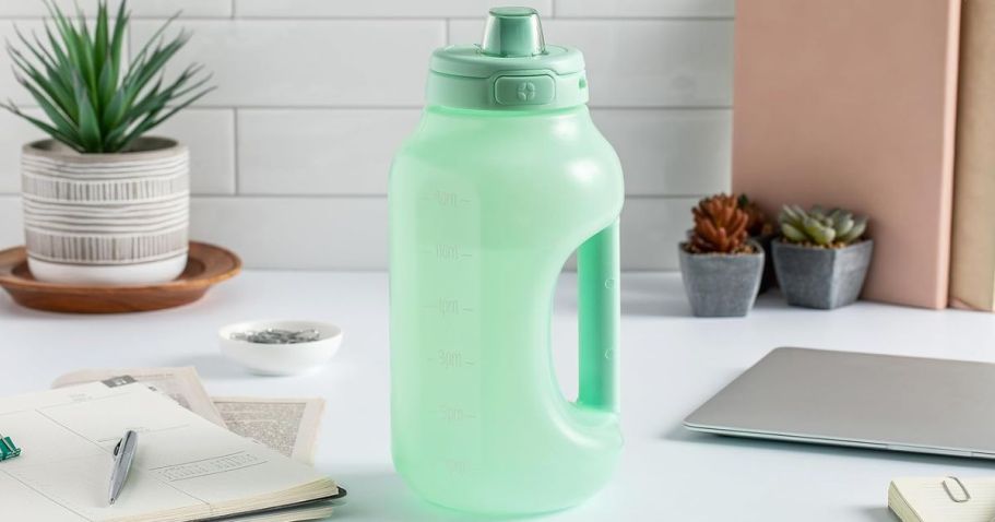 Ello Hydra 64oz Half Gallon Jug Water Bottle JUST $8 on Amazon (Reg. $15) | Easy, All-Day Hydration