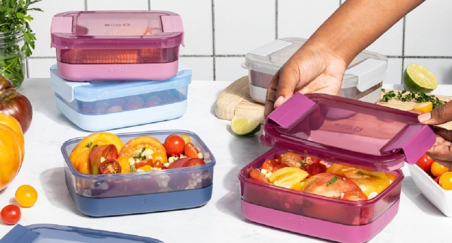 Ello 10-Piece Plastic Meal Prep Container Set Just $19.99 on Target.com