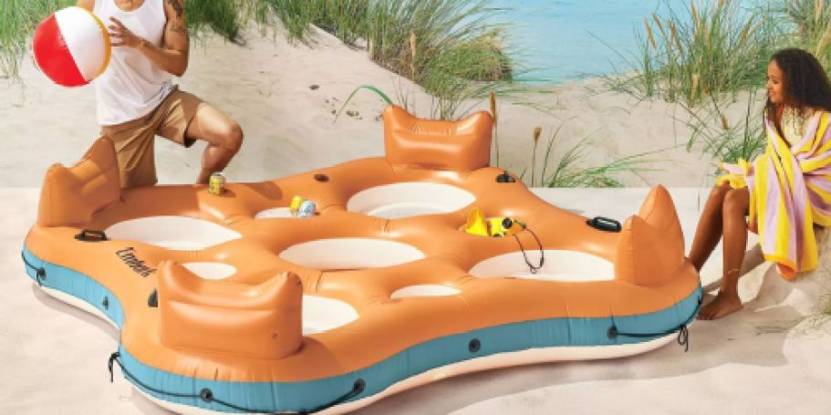 Large 4-Person Float w/ Cupholders and Storage Only $49.99 Shipped on Target.com (Reg. $100)