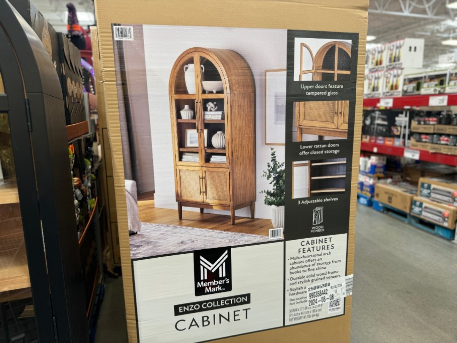 Sam W Rattan Viral Sam's Club Arched Cabinet Now Available in a New Color!