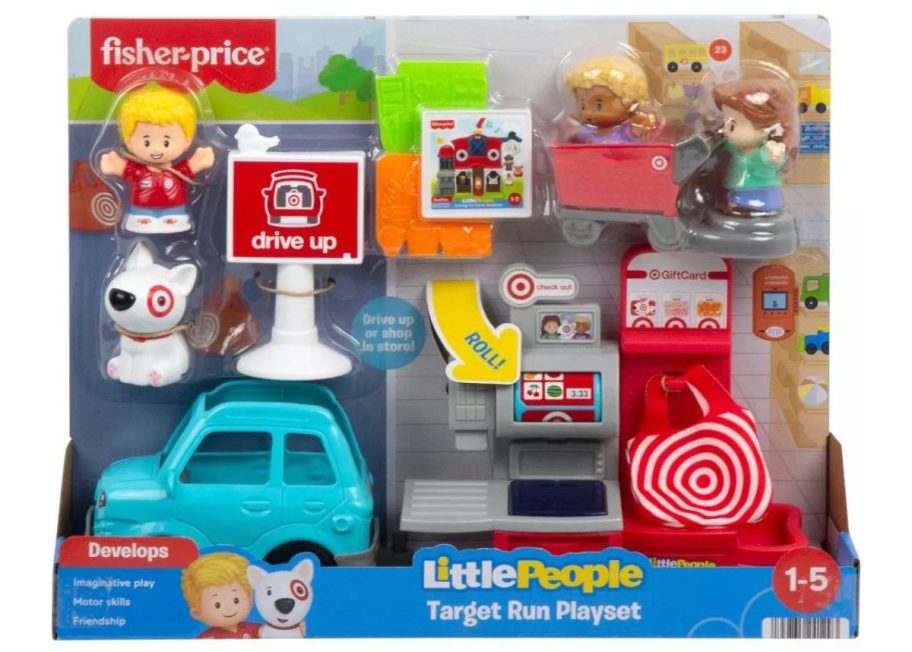Fisher-Price Little People Target Run Playset stock image