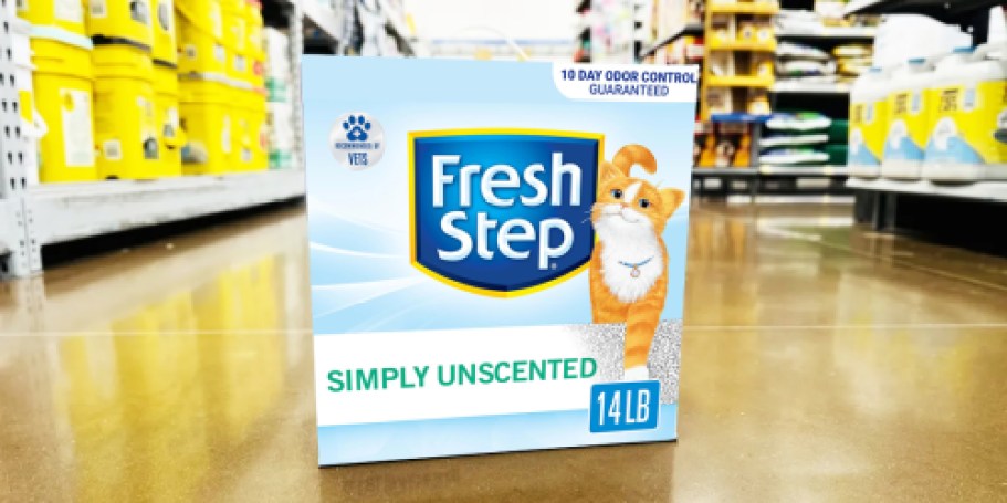 Fresh Step Cat Litter 14lb Box Only $6.83 Shipped on Amazon (Reg. $11)