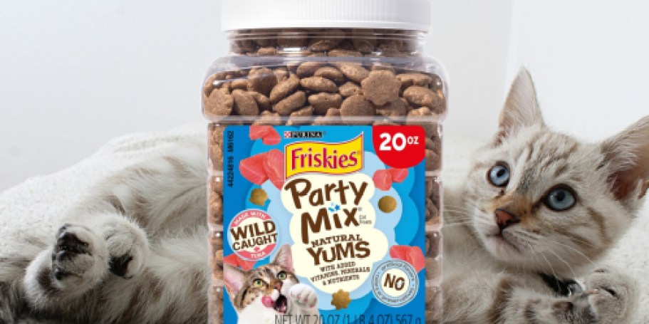 WOW! Purina Friskies Party Mix Cat Treats Only $2 Shipped on Amazon (Reg. $10)