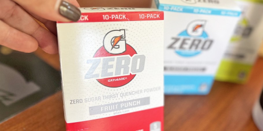 Gatorade G Zero Powder 50-Count Variety Pack Just $15.95 Shipped for Amazon Prime Members