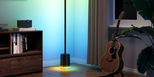 LED Floor Lamp Only $99.99 Shipped for Amazon Prime Members | Syncs to Music & Works w/ Alexa