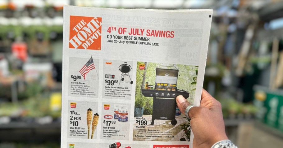 Home Depot 4th of July Sale | Save BIG on Lawn & Garden, Power Tools, Grills & More!