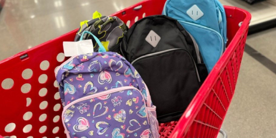 Summit Ridge Backpacks JUST $5 at Target (Pockets, Laptop Sleeve, & More)