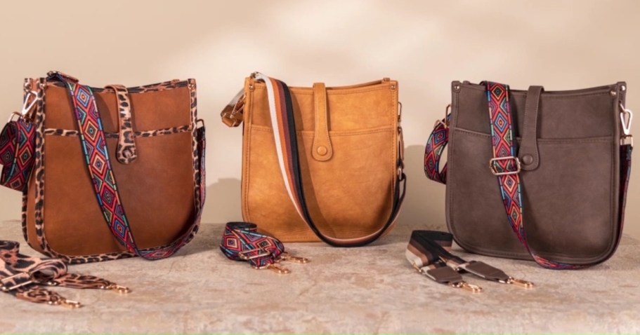 Montana West Bags from $7.49 on Amazon (Vegan Leather + Includes 2 Straps!)