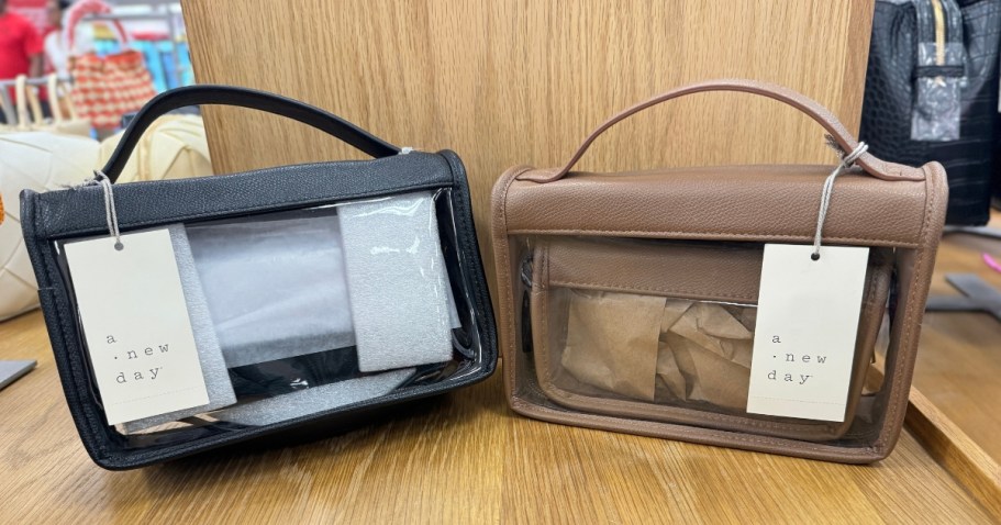 Target’s Trendy Clear Travel Pouch Set is Only $12!