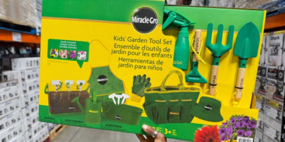 Miracle Gro Kids 23-Piece Garden Tool Set ONLY $9.97 Shipped on Costco.com (Reg. $60)