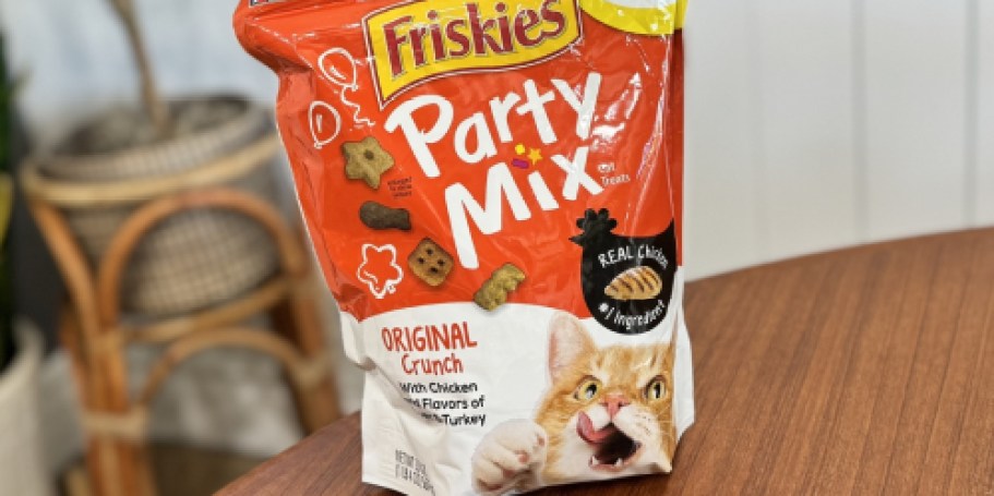 FREE Friskies Party Mix Cat Treats Sample