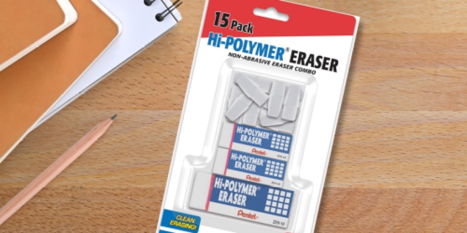 Pentel Erasers 15-Pack Only $2.30 Shipped on Amazon