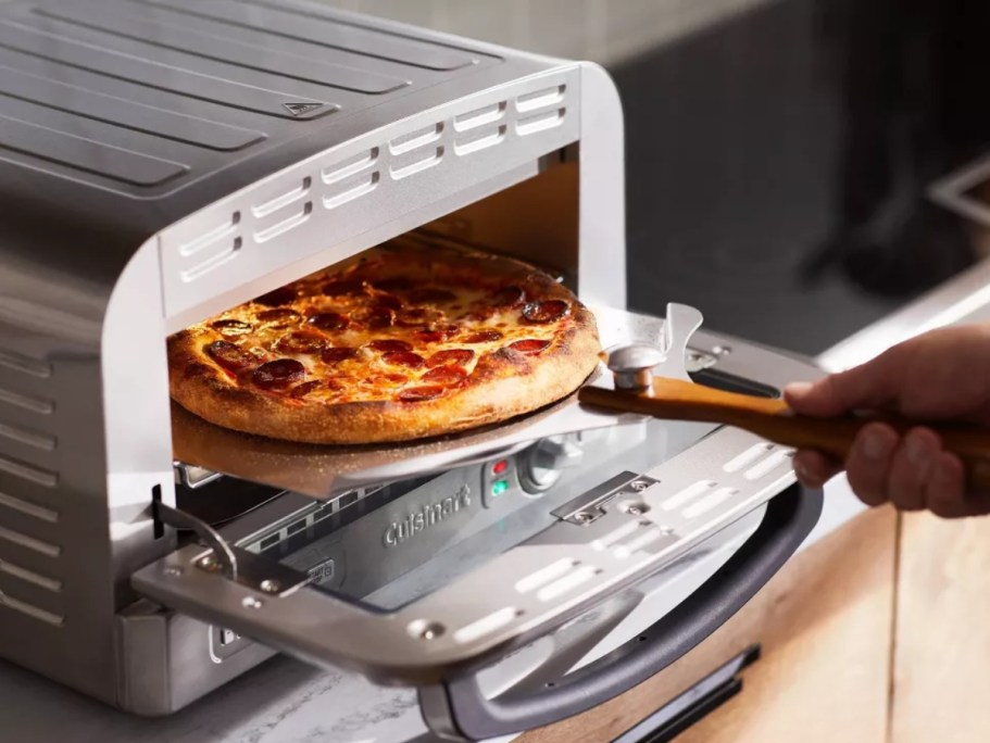 Cuisinart Pizza Oven Just $119.95 Shipped (Reg. $300) | Includes Pizza Stone, Peel, & Deep Dish Pan