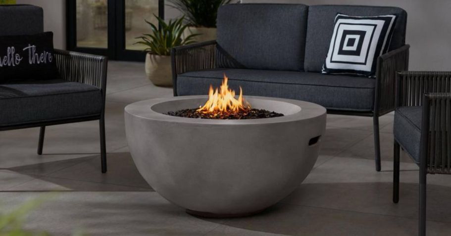 Home Depot Round Concrete Gas Fire Pit Only $99.96 Shipped (Reg. $350) + More!