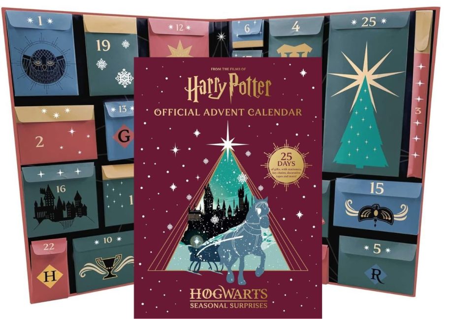 Harry Potter Official Advent Calendar Hogwarts Season Surprises stock image