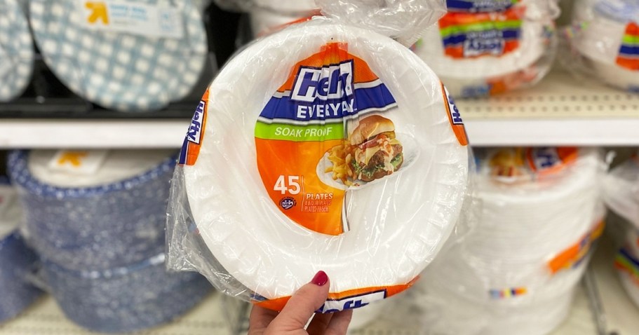 Hefty Foam Plates 45-Count Pack Only $2.37 Shipped on Amazon