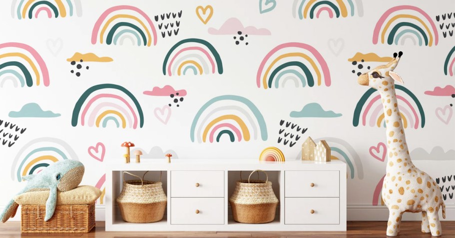 Up to 60% Off Wayfair Wallpaper Rolls + Free Shipping (So Many Fun Designs!)