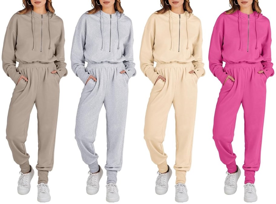 Hoodie Jogger Jumpsuits