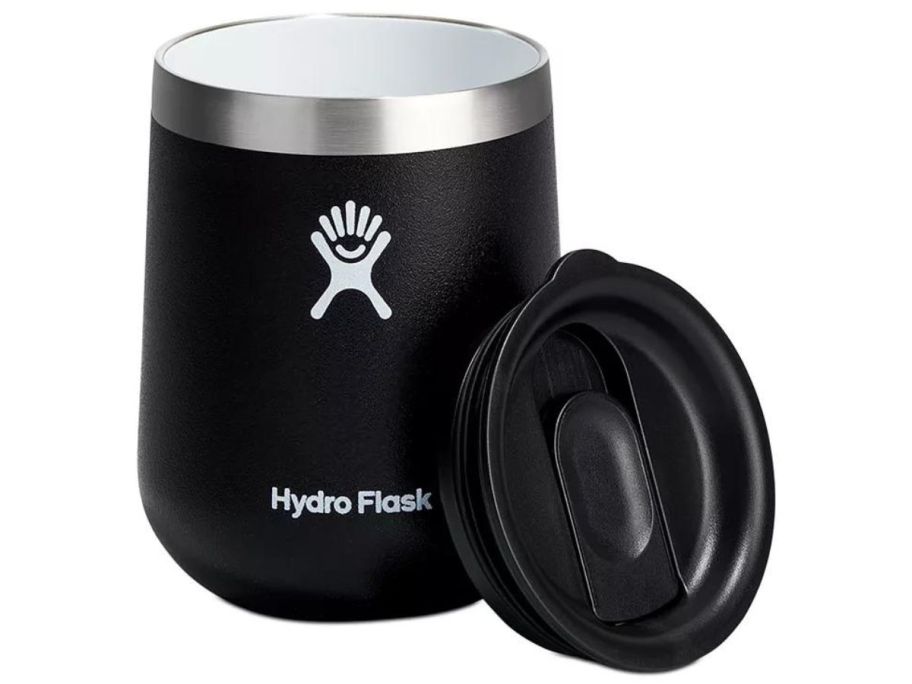 Hydro Flask 10oz Ceramic-Insulated Stainless Steel Wine Tumbler stock image
