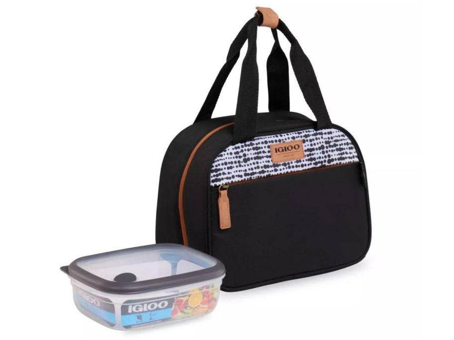 Igloo Repreve Urban Bowler Lunch Tote w/ Pack In stock image