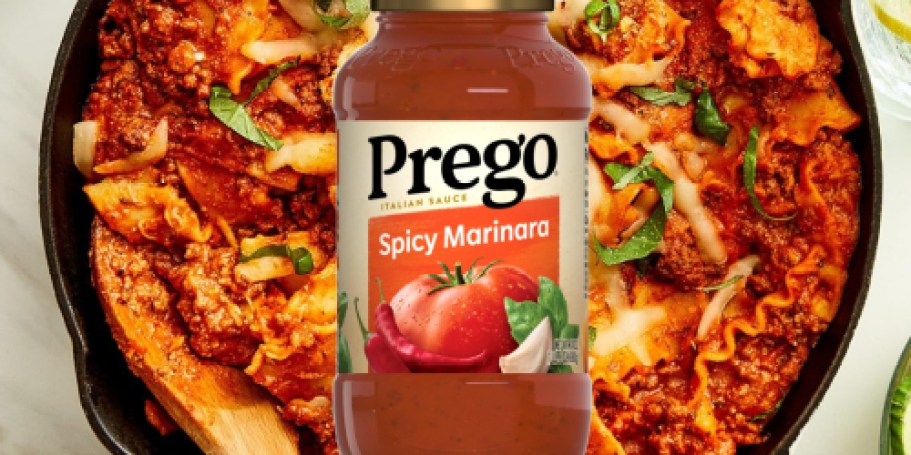 Prego Pasta Sauce 6-Pack from $9.68 Shipped on Amazon