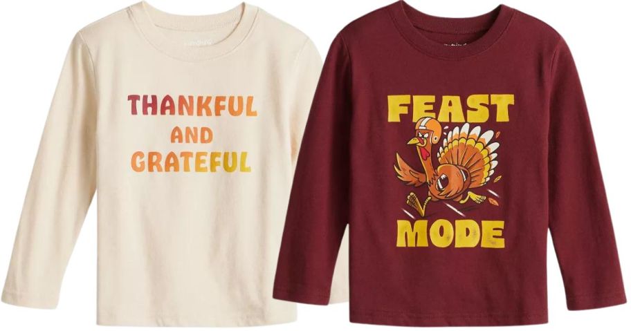 Jumping Beans fall long sleeved t-shirts