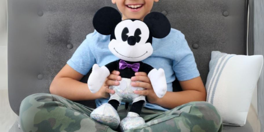 Disney100 Mickey Mouse Plush Only $8.99 on Amazon