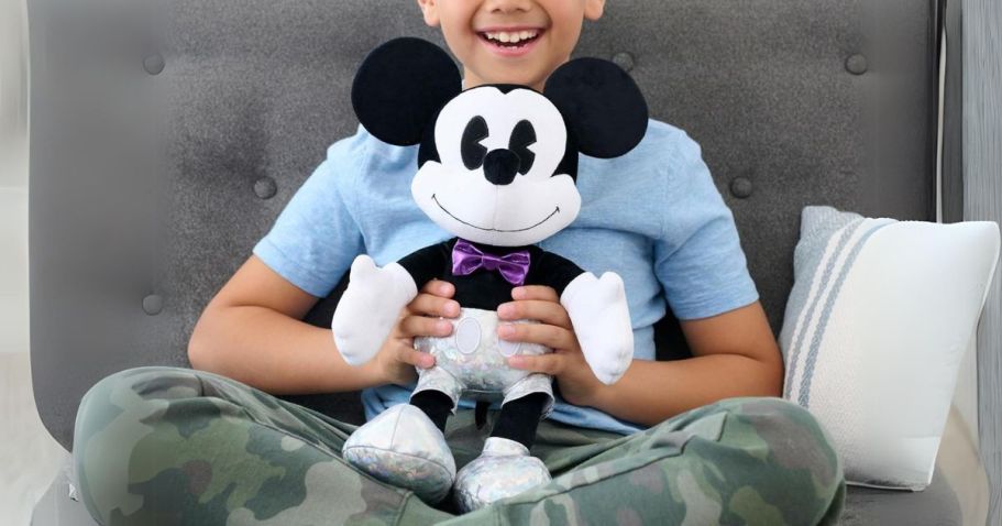 Disney100 Mickey Mouse Plush Only $8.99 on Amazon