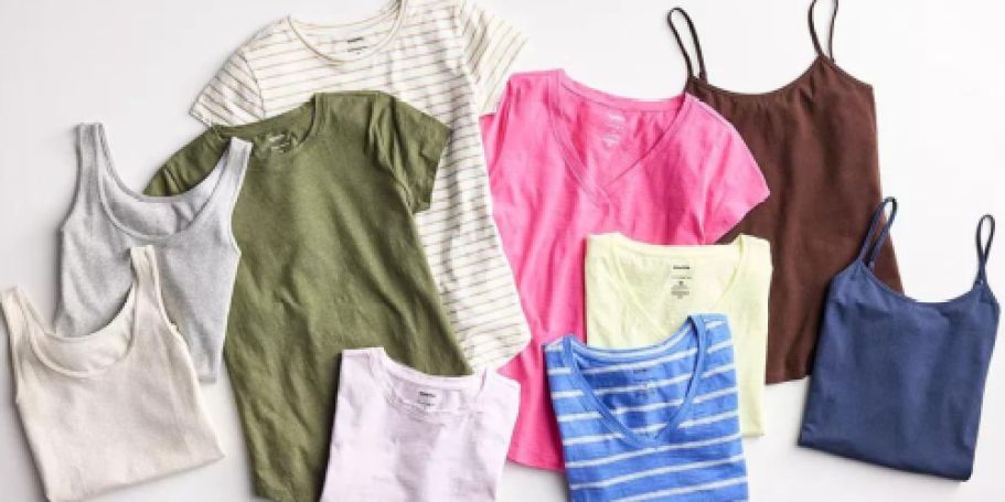 Kohl’s Women’s Tanks & Tees JUST $4 Shipped | Includes Plus Sizes