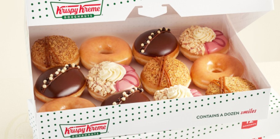 FREE Krispy Kreme Passport to Paris Doughnut with ANY Purchase!