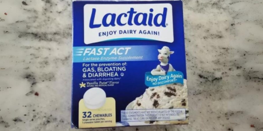 Lactaid Fast Act Chewables 32-Count Just $4.84 Shipped on Amazon – Lowest Price EVER!