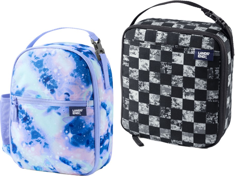 Stock images of two lands end backpacks