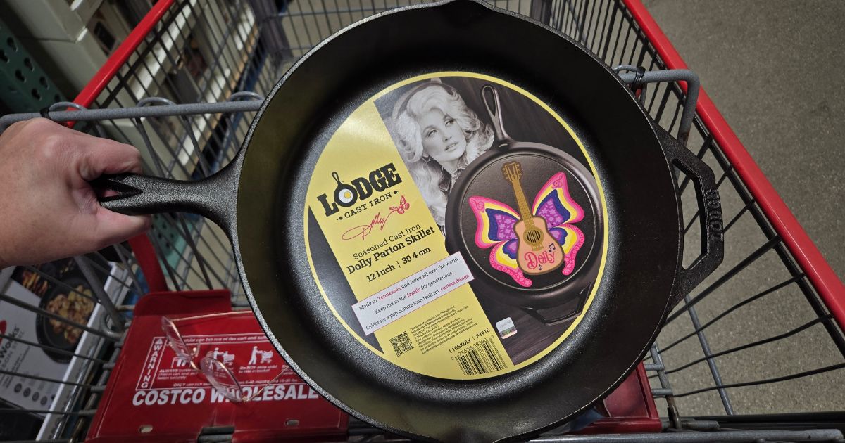 12 New at Costco Finds: Dolly Parton Iron Skillet, Nike Hoodies, & Orange Dreamsicle Cheesecake!
