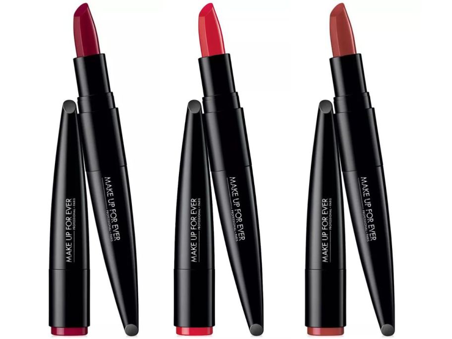 3 Make Up For Ever Rouge Artist Lipsticks