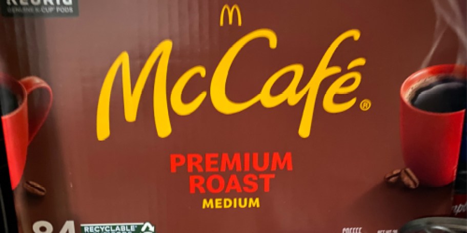 McCafe Premium Roast Medium K-Cups 84-Count Just $26 Shipped on Amazon (Reg. $42)