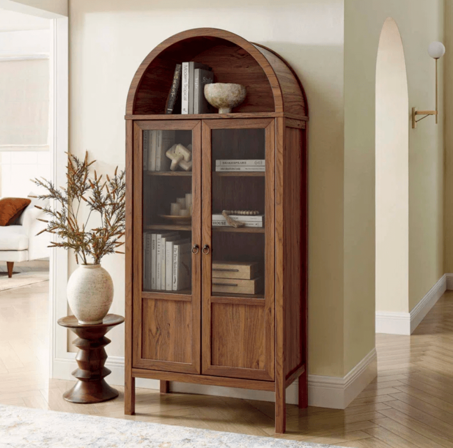 Modway Tessa Arched Display Cabinet from the Wayfair Black Friday in July event