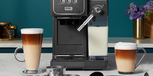 Mr. Coffee One-Touch CoffeeHouse Machine Only $218 Shipped on Amazon (Regularly $350) | Make Espresso, Cappuccinos AND Lattes