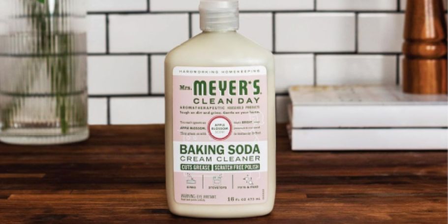 Mrs. Meyer’s 16oz Baking Soda Cream Cleaner JUST $4 Shipped on Amazon