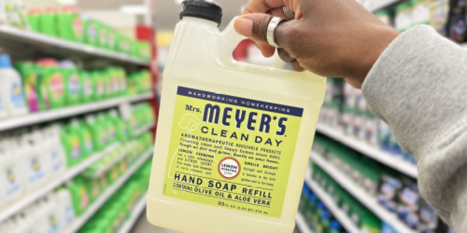 Mrs. Meyer’s Hand Soap Refills Just $6 Shipped on Amazon (3 Scent Choices!)