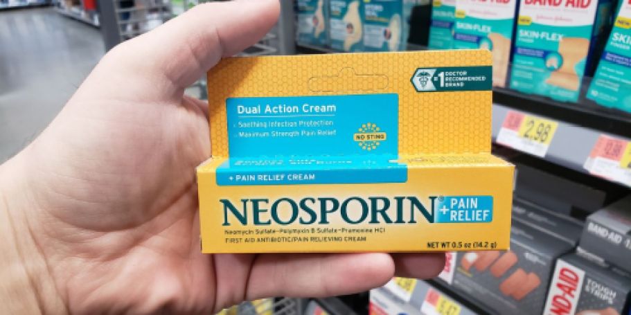 Neosporin + Pain Relief Dual Action Cream Only $2.60 Shipped on Amazon