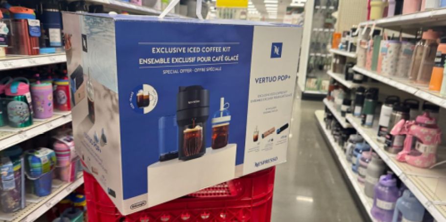 Nespresso Vertuo Pop+ Coffee Maker, Pods, & Tumbler ONLY $58.65 After Target Gift Card (Reg. $170)