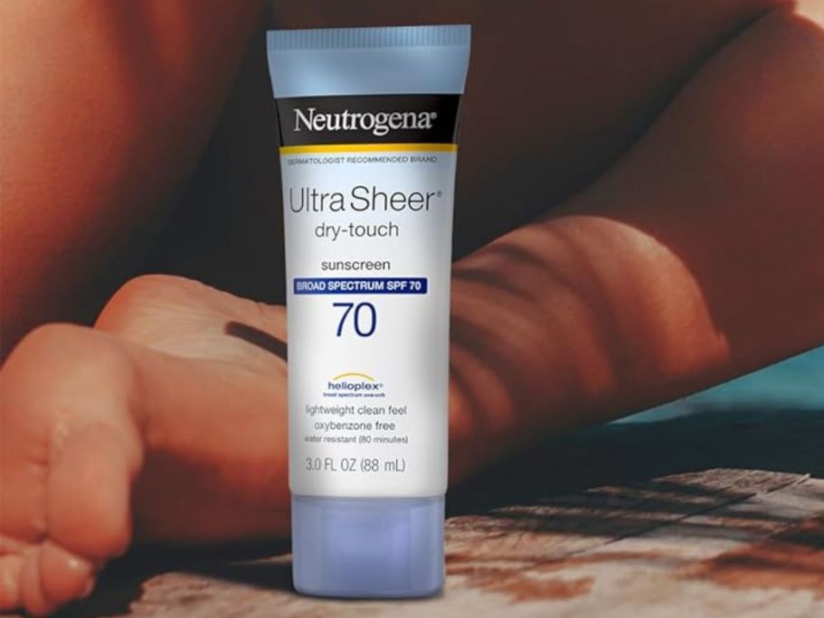 Neutrogena Ultra-Sheer Dry-Touch Sunscreen Only $7 Shipped on Amazon (Reg. $13.32)